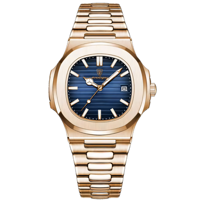 Nautilus Rosegold blue