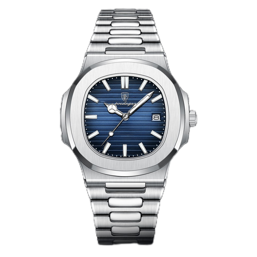 Nautilus Silver Blue