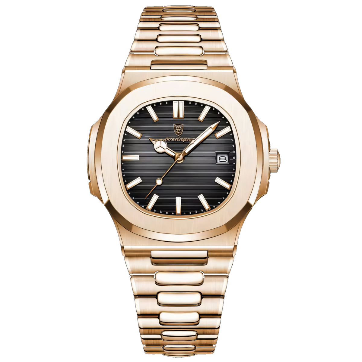 Nautilus Rosegold Black